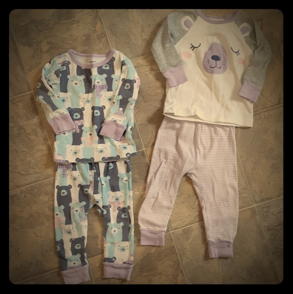 Carter's bear PJs 🐻